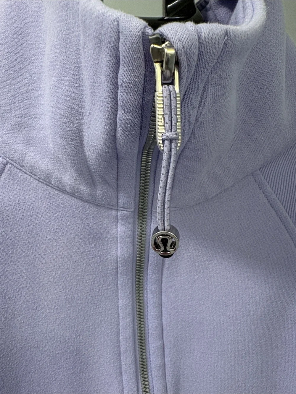 Lululemon Scuba Oversized Funnel Neck Half Zip ~ M/L ~ Lavender